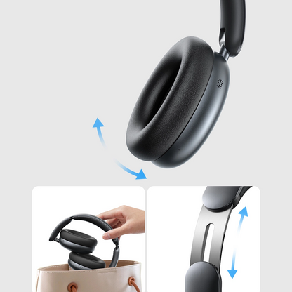 Handsfree Bluetooth Joyroom JR-JH1, A2DP, ANC, Černá