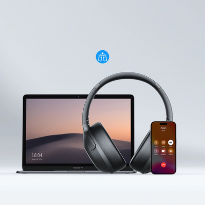 Handsfree Bluetooth Joyroom JR-JH2, A2DP, ANC, Černá