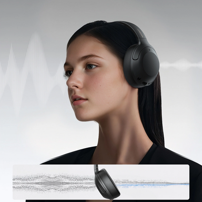 Handsfree Bluetooth Joyroom JR-JH2, A2DP, ANC, Černá