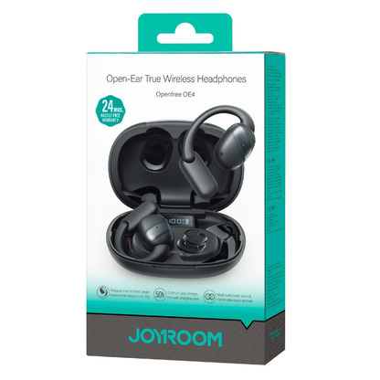 Handsfree Bluetooth Joyroom Open Ear JR-OE4, TWS, Černá