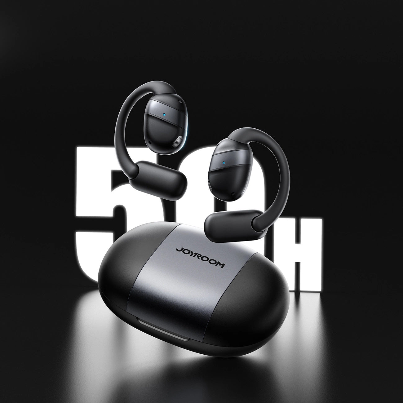 Handsfree Bluetooth Joyroom Open Ear JR-OE4, TWS, Černá
