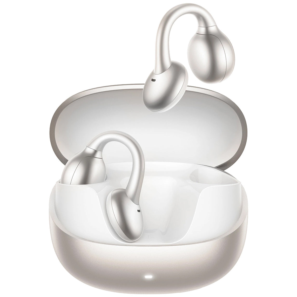 Handsfree Bluetooth Joyroom Openfree JR-OE3, TWS, Stříbrný