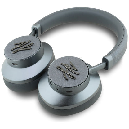 Handsfree Bluetooth Karl Lagerfeld Grained Initials, A2DP, ANC, Šedá