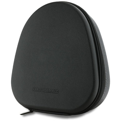 Handsfree Bluetooth Karl Lagerfeld Saffiano Elongated, A2DP, ANC, Černá