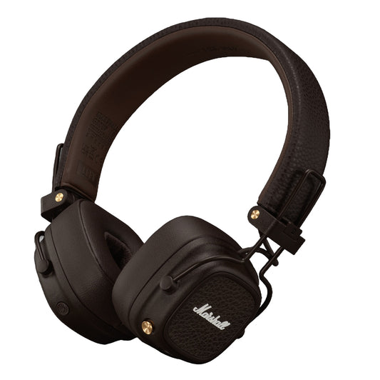 Handsfree Bluetooth Marshall Major V, A2DP, Hnědá