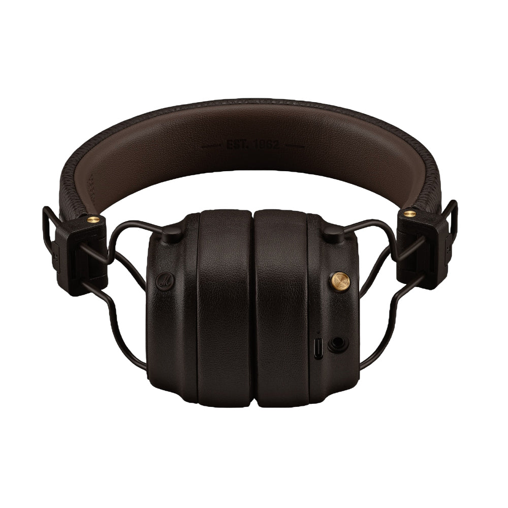 Handsfree Bluetooth Marshall Major V, A2DP, Hnědá
