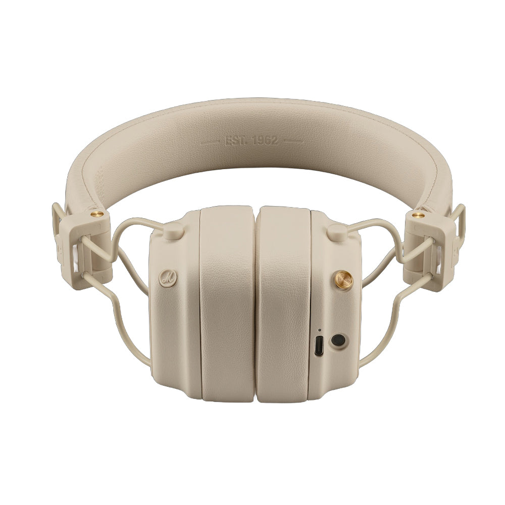 Handsfree Bluetooth Marshall Major V, A2DP, Bílá
