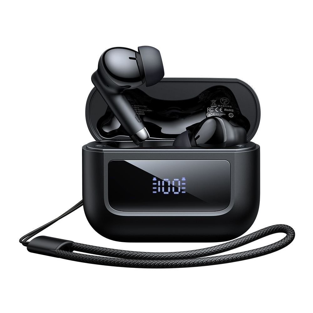 Handsfree Bluetooth McDodo HP-3290 B04 Display, TWS, Černá