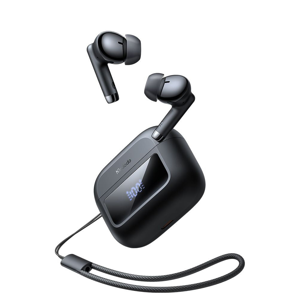 Handsfree Bluetooth McDodo HP-3290 B04 Display, TWS, Černá