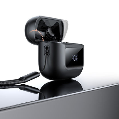 Handsfree Bluetooth McDodo HP-3290 B04 Display, TWS, Černá