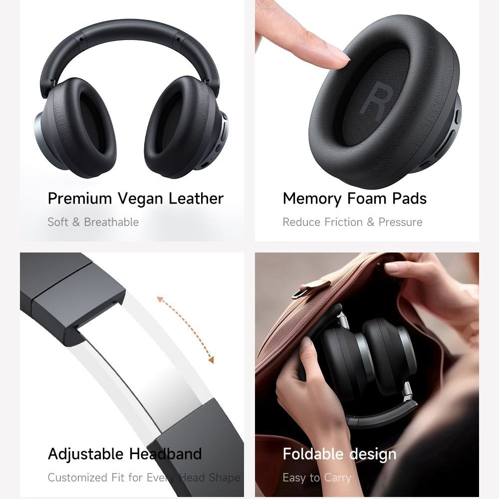 Handsfree Bluetooth McDodo HP-5820 T03, A2DP, ANC, Černá