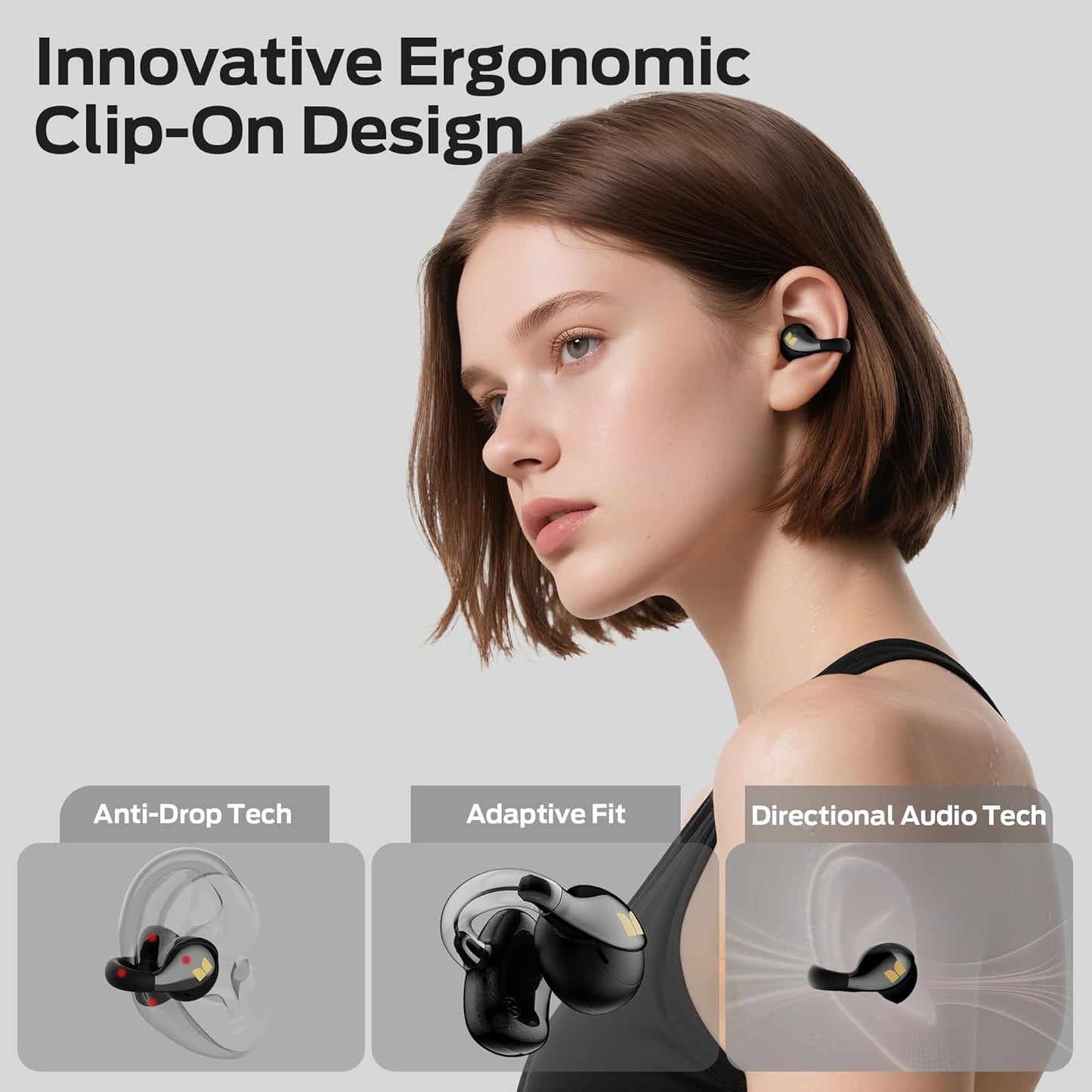 Handsfree Bluetooth Monster AC225, TWS, Černá