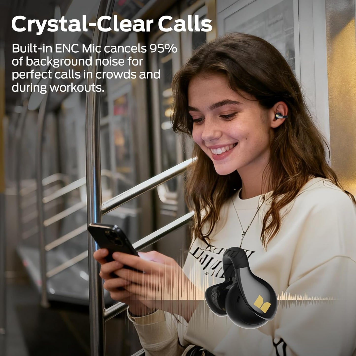 Handsfree Bluetooth Monster AC225, TWS, Černá
