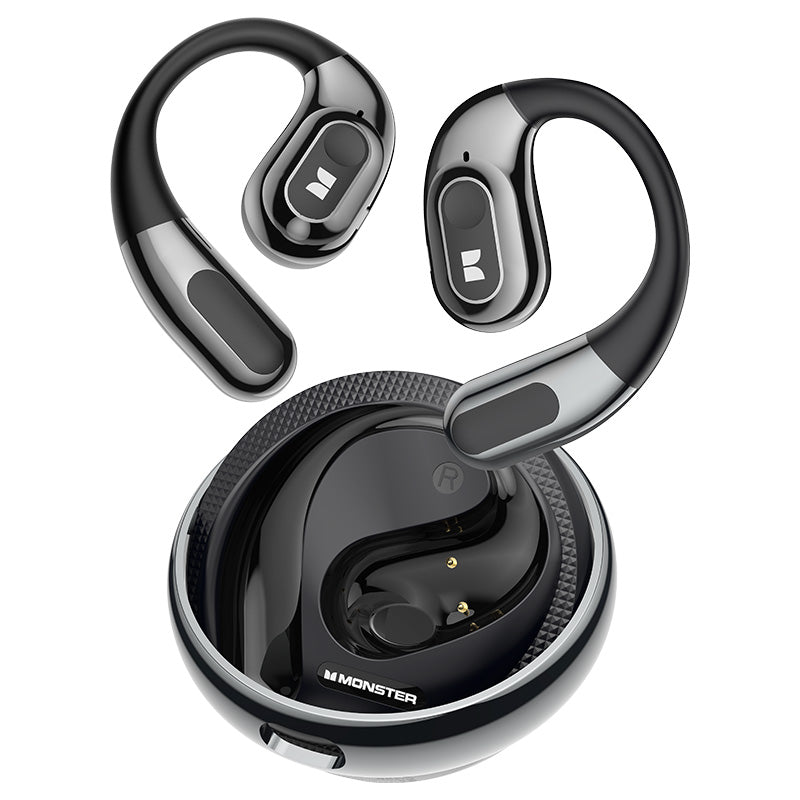 Handsfree Bluetooth Monster AC330 AI Překlad, TWS, Černá