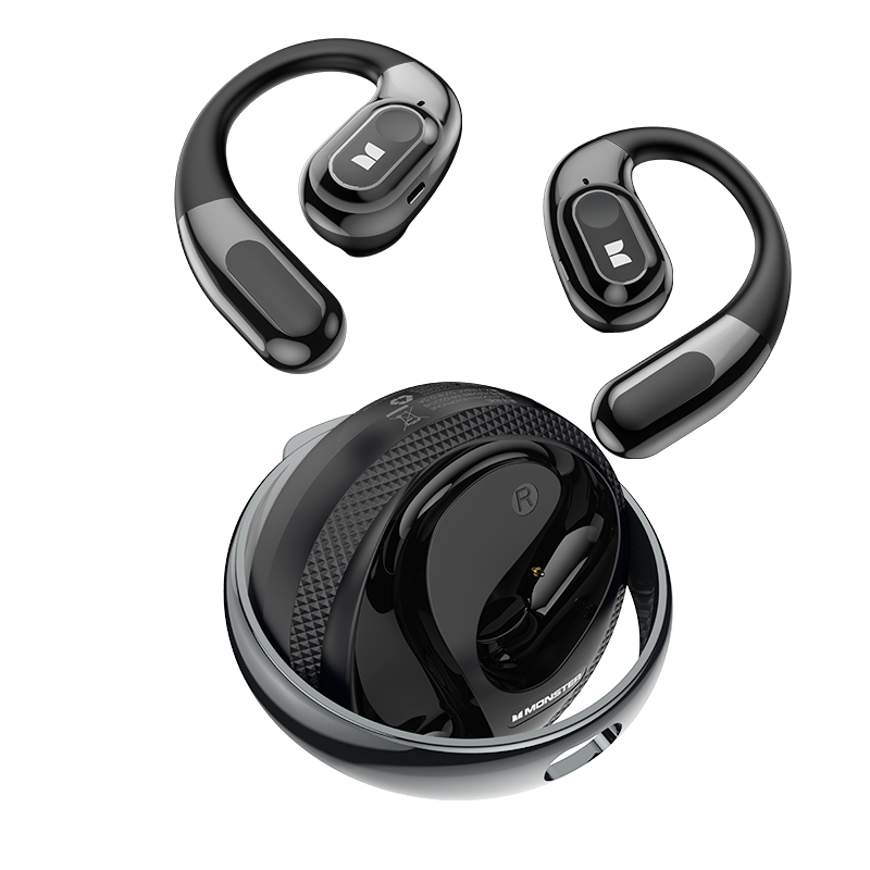 Handsfree Bluetooth Monster AC330 AI Překlad, TWS, Černá