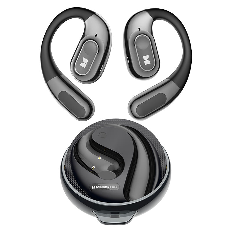 Handsfree Bluetooth Monster AC330 AI Překlad, TWS, Černá