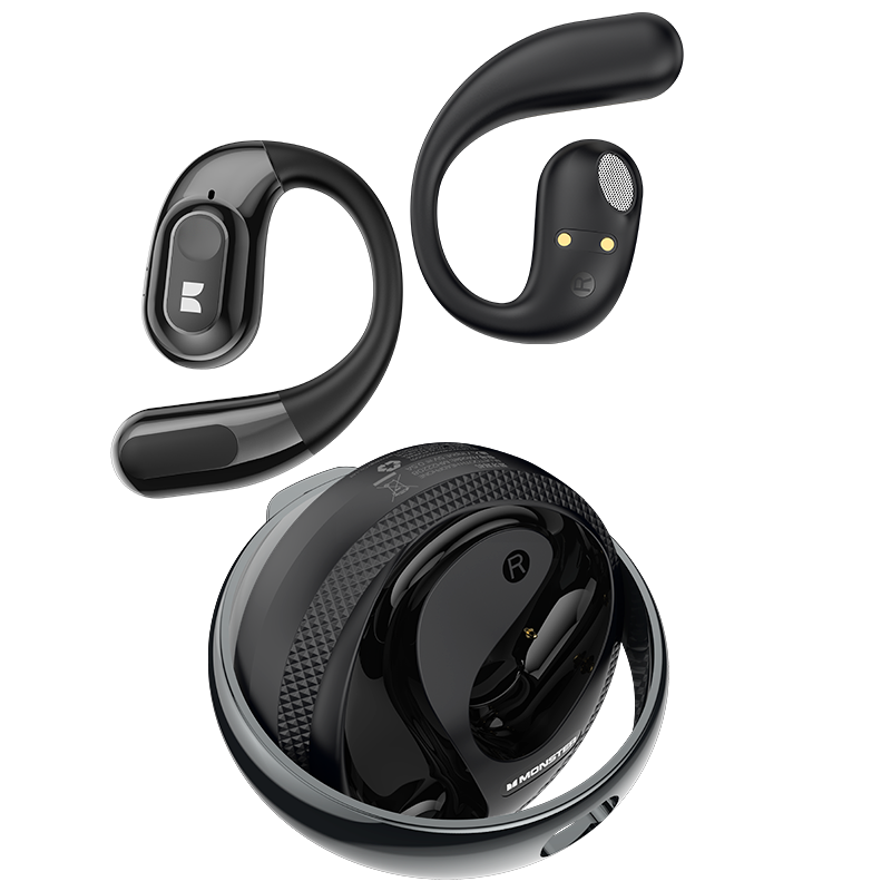 Handsfree Bluetooth Monster AC330 AI Překlad, TWS, Černá