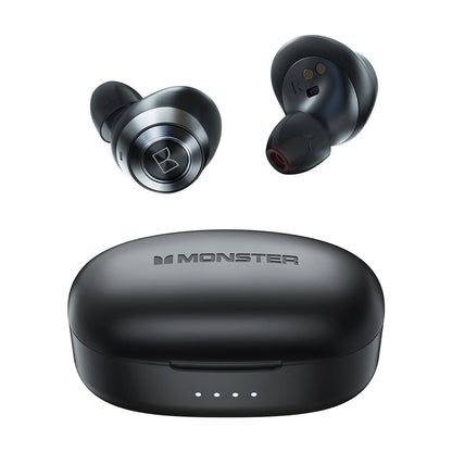 Handsfree Bluetooth Monster Achieve 100 AirLinks, TWS, Černá