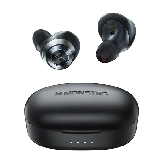 Handsfree Bluetooth Monster Achieve 100 AirLinks, TWS, Černá