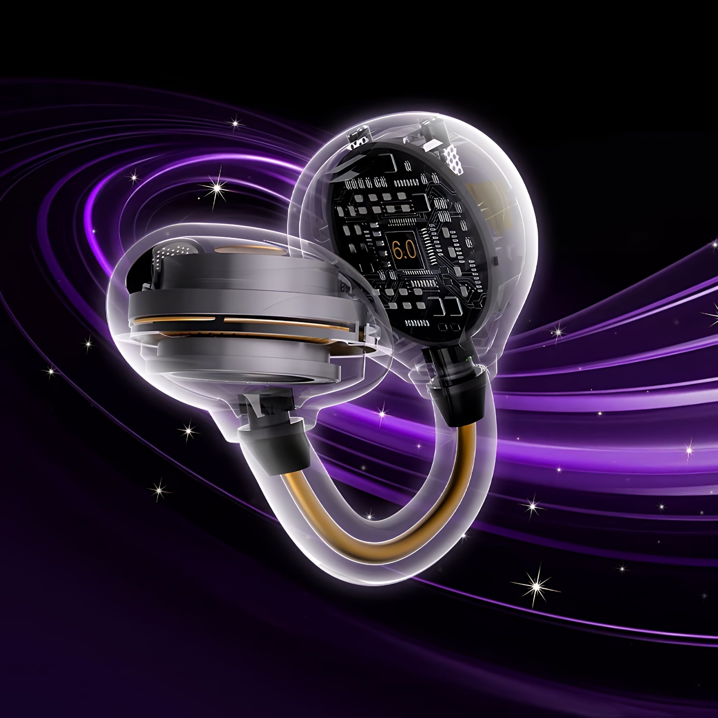 Handsfree Bluetooth Monster AirClip AC200, TWS, Černá
