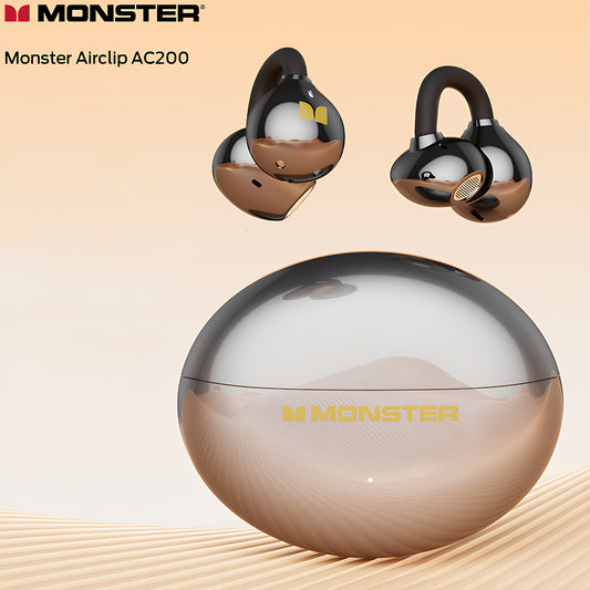 Handsfree Bluetooth Monster AirClip AC200, TWS, Černá