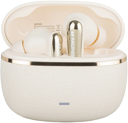 Handsfree Bluetooth Monster Clarity 200, TWS, ANC, Světle krémová