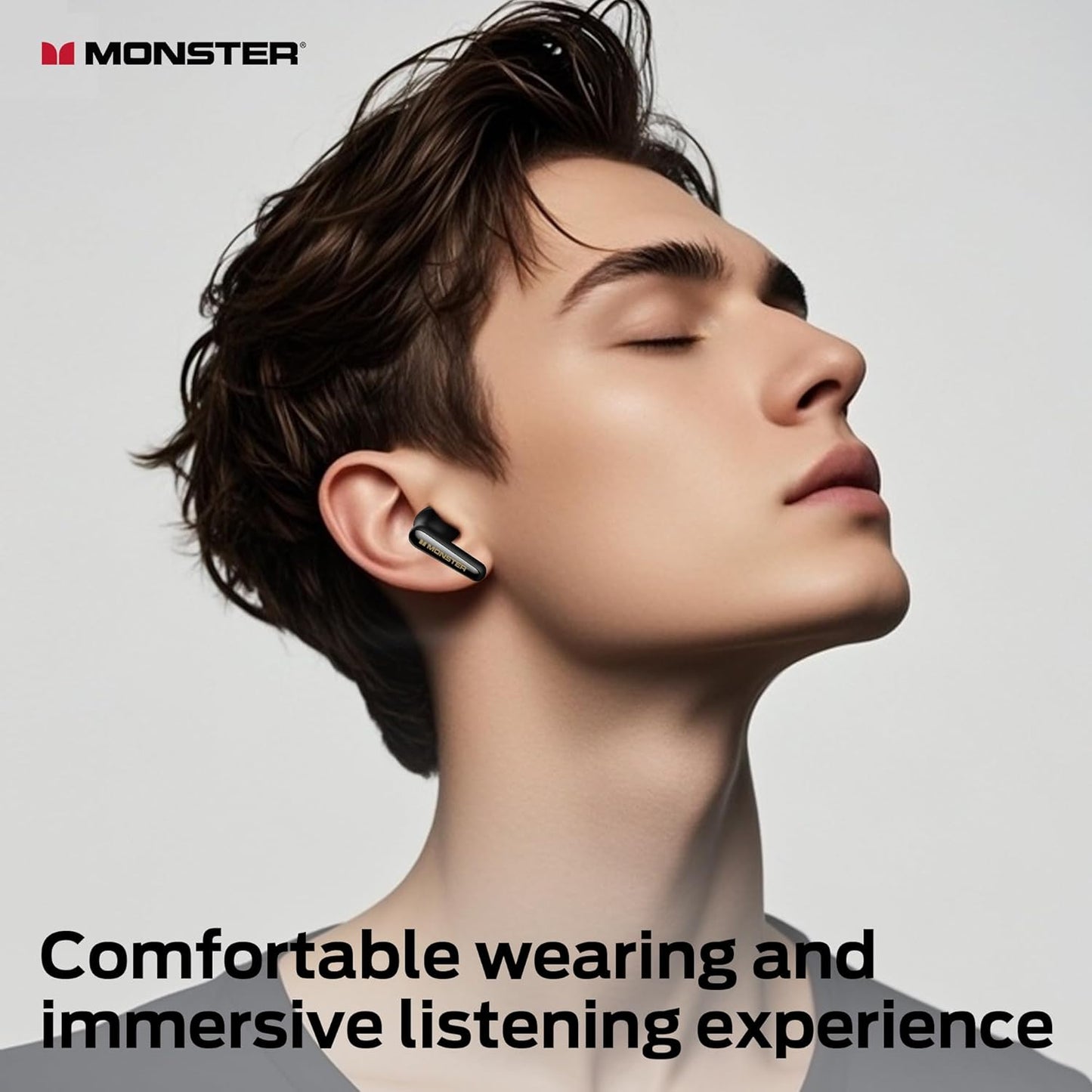 Handsfree Bluetooth Monster Clarity 200, TWS, ANC, Černá