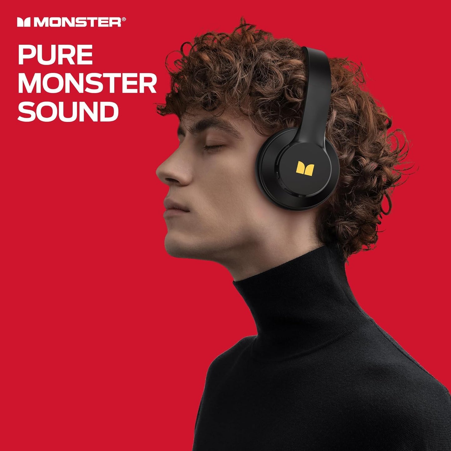 Handsfree Bluetooth Monster Mission 100, MultiPoint, A2DP, ANC, Černá