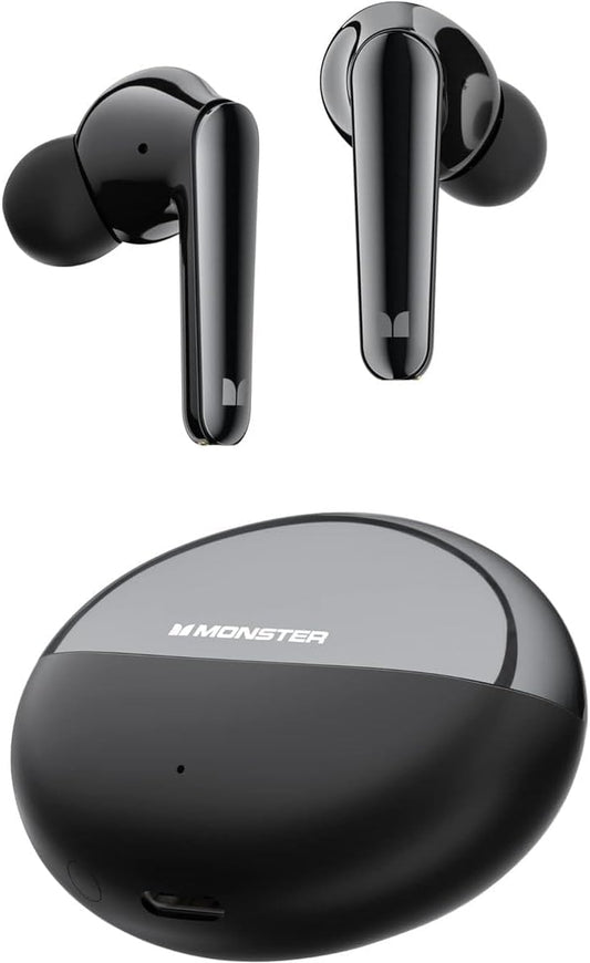 Bluetooth handsfree Monster N-Lite 203 AirLinks, TWS, černá