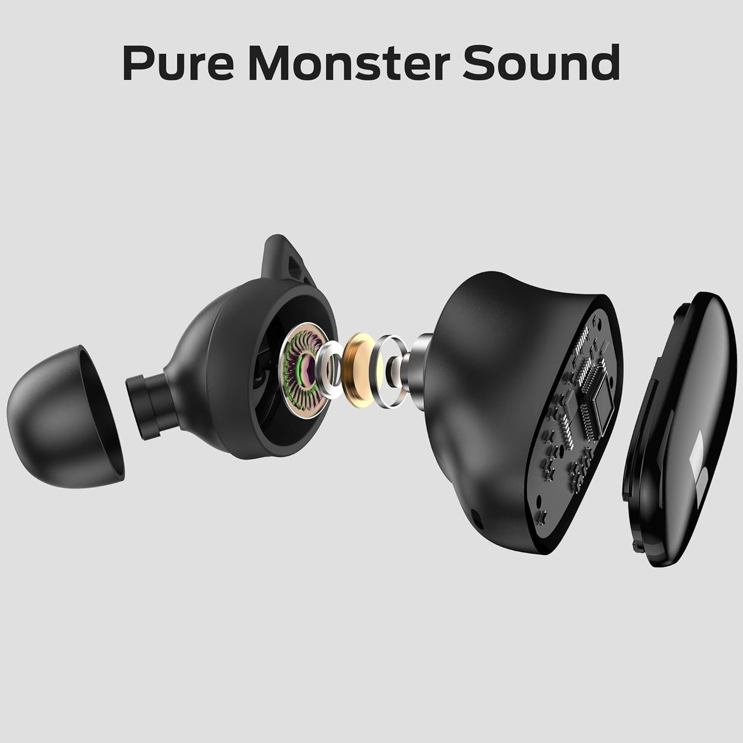 Handsfree Bluetooth Monster N-Lite 206, TWS, Černá
