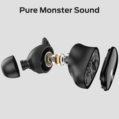 Handsfree Bluetooth Monster N-Lite 206, TWS, Černá