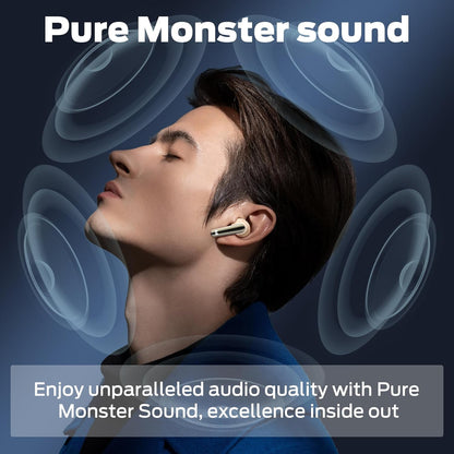 Bluetooth Handsfree Monster N-Lite 203 AirLinks, TWS, Gold