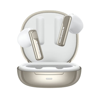 Handsfree Bluetooth Monster N-Lite 209, TWS, Stříbrná