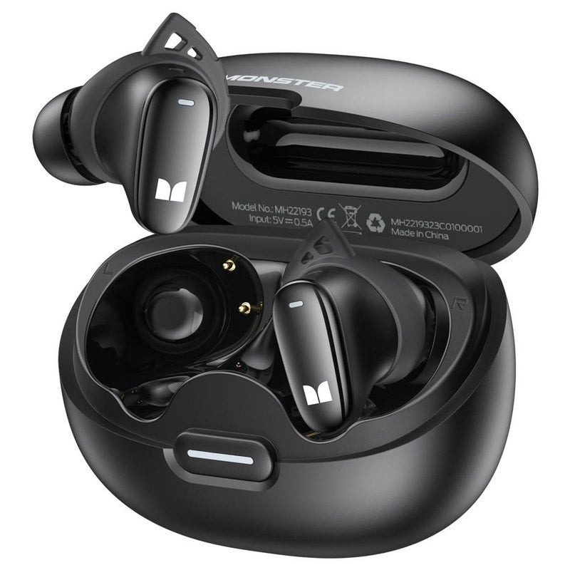 Handsfree Bluetooth Monster N-Lite 206, TWS, Černá