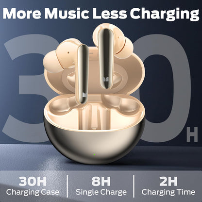 Bluetooth Handsfree Monster N-Lite 203 AirLinks, TWS, Gold