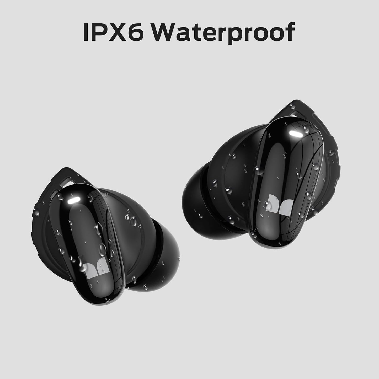 Handsfree Bluetooth Monster N-Lite 206, TWS, Černá