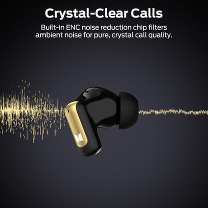 Bluetooth handsfree Monster N-Lite 217, TWS, černá