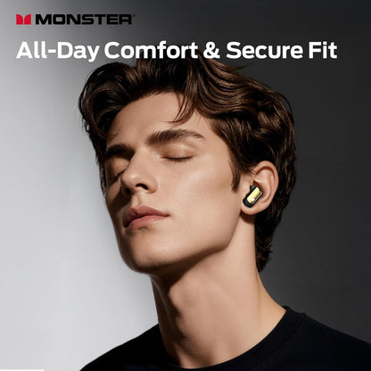 Bluetooth handsfree Monster N-Lite 217, TWS, černá