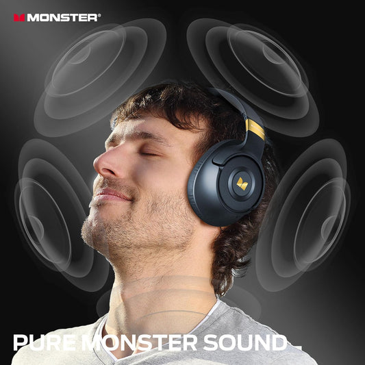 Bluetooth handsfree Monster Persona SE, A2DP, ANC, Modrá