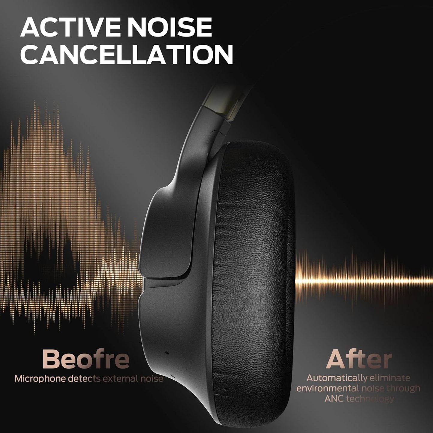 Handsfree Bluetooth Monster Persona SE, A2DP, ANC, Černá