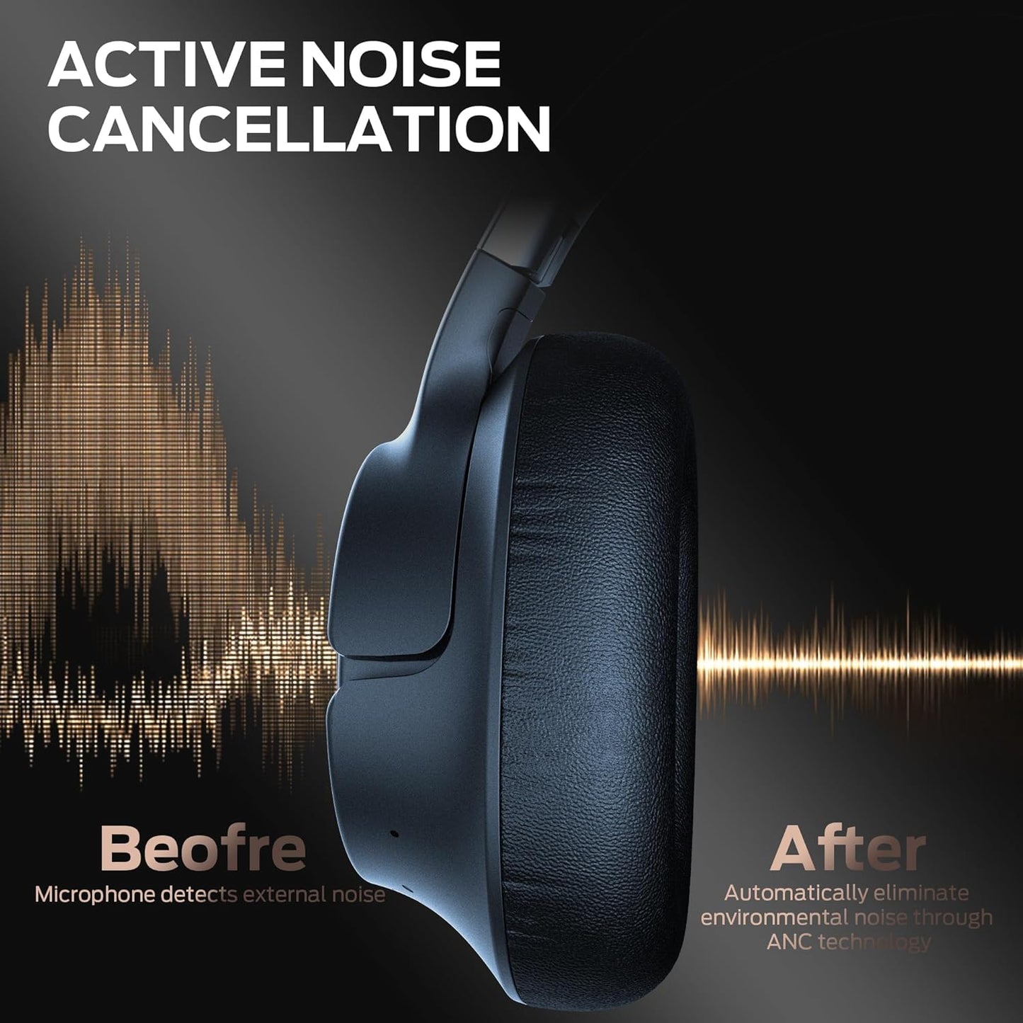 Bluetooth handsfree Monster Persona SE, A2DP, ANC, Modrá