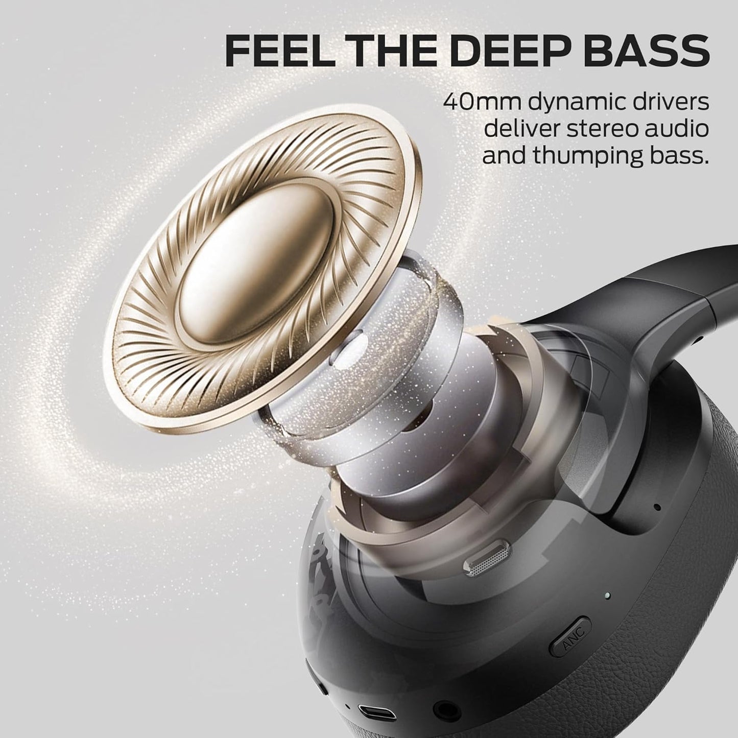 Handsfree Bluetooth Monster Persona 5th, MultiPoint, A2DP, ANC, Černá