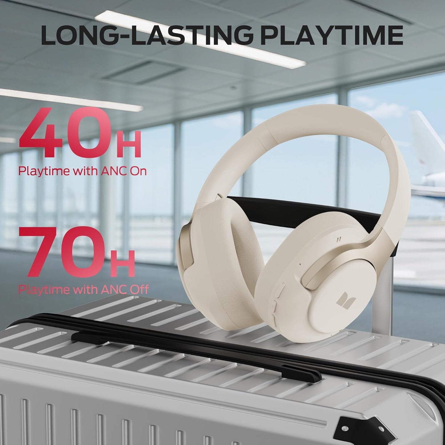Handsfree Bluetooth Monster Persona 5th, MultiPoint, A2DP, ANC, Bílá