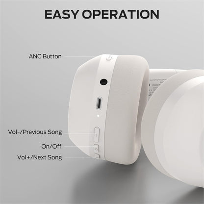 Handsfree Bluetooth Monster Persona 6th, MultiPoint, A2DP, ANC, Bílá