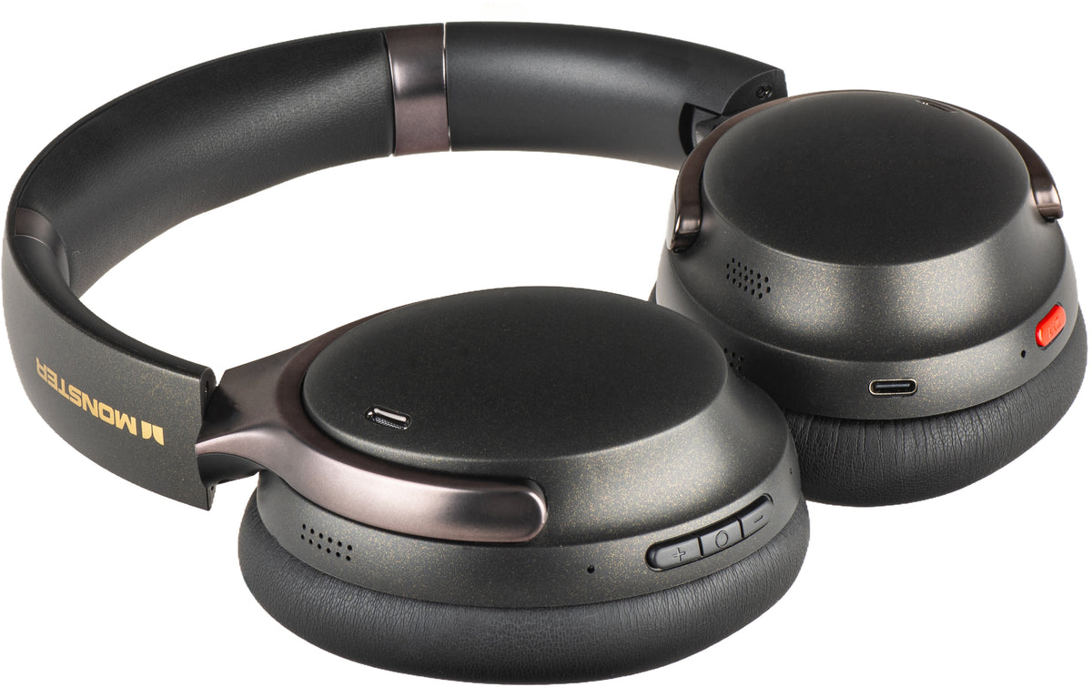 Handsfree Bluetooth Monster QuiteFit V3, MultiPoint, A2DP, ANC, Černá