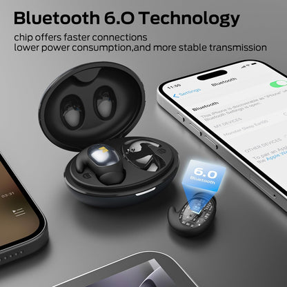 Handsfree Bluetooth Monster Sleep Ear100, TWS, Černá