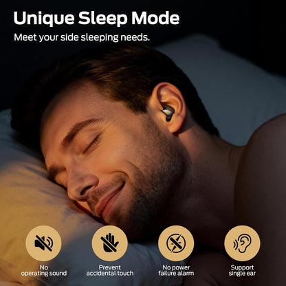 Handsfree Bluetooth Monster Sleep Ear100, TWS, Černá