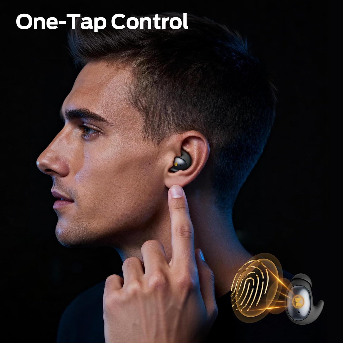 Handsfree Bluetooth Monster Sleep Ear100, TWS, Černá
