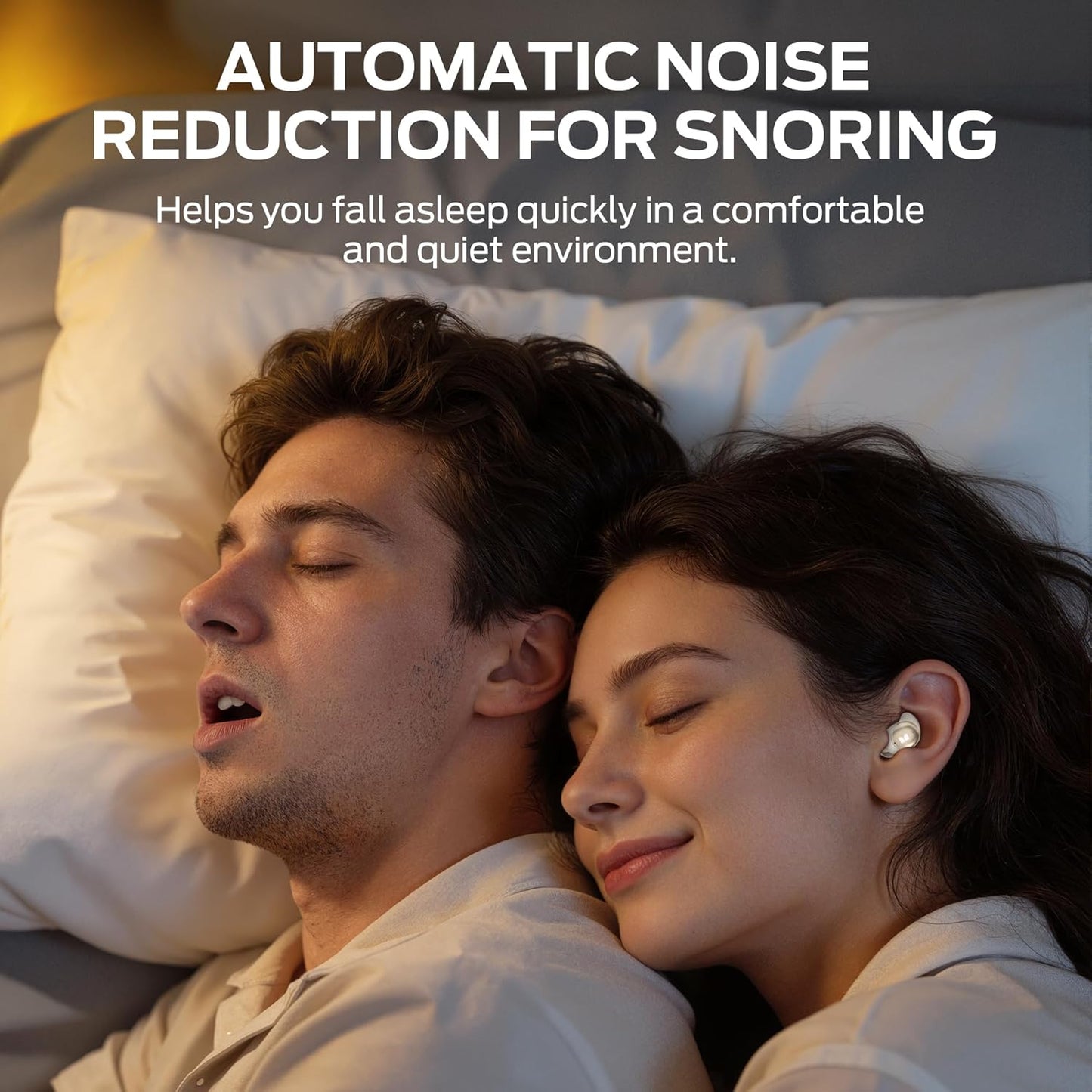 Handsfree Bluetooth Monster Sleep Ear200, TWS, ANC, Zlatá