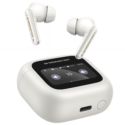 Handsfree Bluetooth Monster TH300, TWS, Bílá